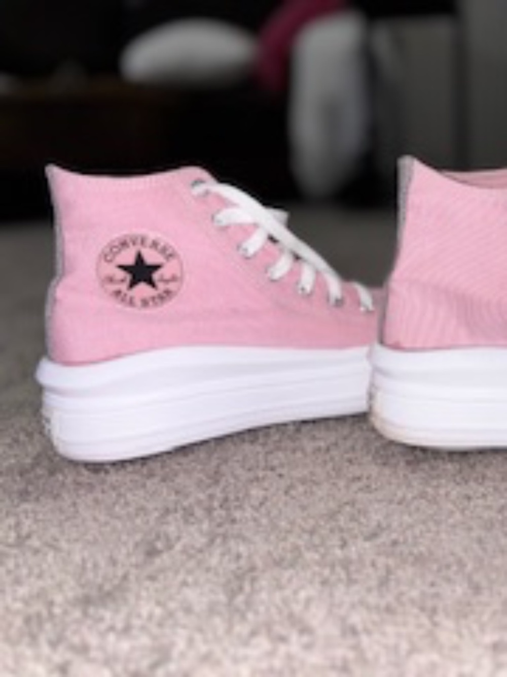 Converse Chuck Taylor All Star Move Platform High PS 'Color Pop - Sneaky Pink'
